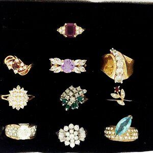 Lot 10 rings
